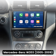 Mercedes-Benz W203 - 9" radio med Apple CarPlay og Android Auto 