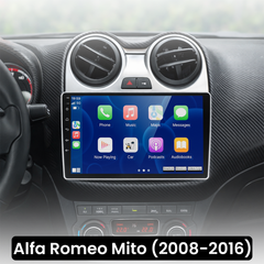 Alfa Romeo Mito 08-16 - 9" radio med Apple CarPlay og Android Auto 