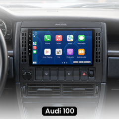 Audi 100 - 9" radio med Apple CarPlay og Android Auto 