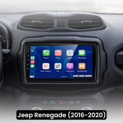 Jeep Renegade 2016-2020 – 9” bilradio med trådløs Apple CarPlay & Android Auto 