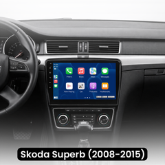 Skoda Superb 08-15 – 10,1" radio med Apple CarPlay og Android Auto 
