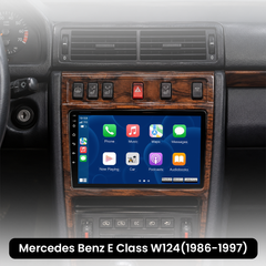 Mercedes Benz E-Klasse W124 1986-1997 – 9" radio med Apple CarPlay og Android Auto 