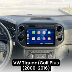 VW Tiguan/Golf Plus 2006-2016 - 9" radio med Apple CarPlay og Android Auto 