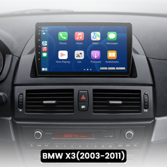 BMW X3 03-11 - 9" radio med Apple CarPlay og Android Auto 