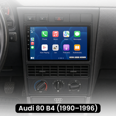 Audi 80 90-96 – 9" radio med Apple CarPlay og Android Auto 