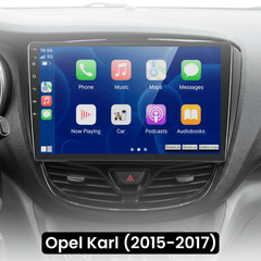 Opel Karl 15-20 - 9/10,1" radio med Apple CarPlay og Android Auto 