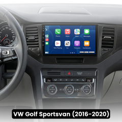 VW Golf Sportsvan 2015-2020 - 10,1" radio med Apple CarPlay og Android Auto 