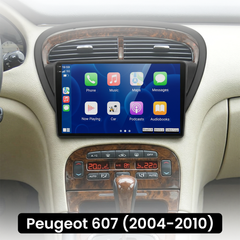 Peugeot 607 04-10 – 9" radio med Apple CarPlay og Android Auto 