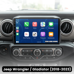 Jeep Wrangler 2018-2023 – 9" radio med Apple CarPlay og Android Auto 