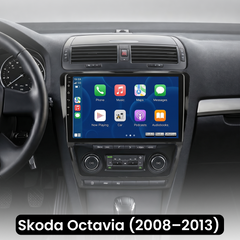 Skoda Octavia 08-13 – 10,1" radio med Apple CarPlay og Android Auto 