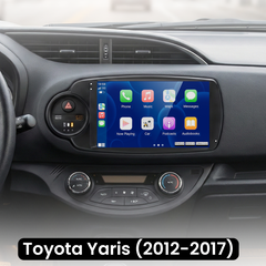 Toyota Yaris 2012-2019 - 9" radio med Apple CarPlay og Android Auto 