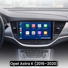 Opel Astra 2016-2020 - 9" radio med Apple CarPlay og Android Auto 