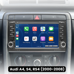 Audi A4 00-08 - 7" radio med Apple CarPlay og Android Auto (design 1) 