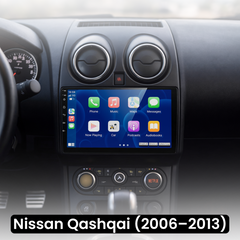 Nissan Qashqai 06-13 - 9" radio med Apple CarPlay og Android Auto 