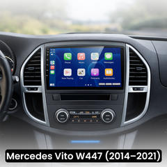 Mercedes Vito 2014-2021 – 10,1" radio med Apple CarPlay og Android Auto 