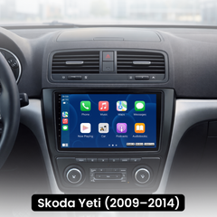 Skoda Yeti 09-14 - 10,1" radio med Apple CarPlay og Android Auto 