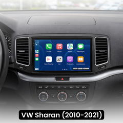 VW Sharan 2010-2021 - 9" radio med Apple CarPlay og Android Auto 