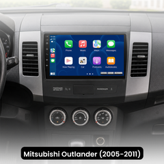 Mitsubishi Outlander 2005-2011 - 9" radio med Apple CarPlay og Android Auto 