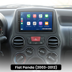 Fiat Panda 2003-2012 – 9" radio med Apple CarPlay og Android Auto 