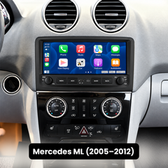 Mercedes ML 2005-2012 – 10,26" radio med Apple CarPlay og Android Auto 