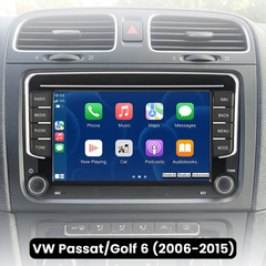 VW PQ35 (2006-2015) Apple CarPlay – 7” skjerm | Passat, Golf, Touran m.fl. 
