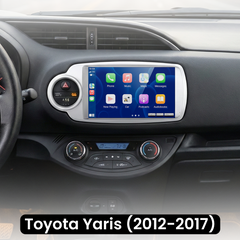 Toyota Yaris 2012-2019 - 9" radio med Apple CarPlay og Android Auto 