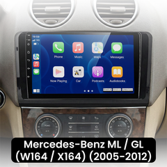 Mercedes-Benz ML 2005-2012 - 9" radio med Apple CarPlay og Android Auto 