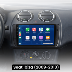 Seat Ibiza 2009-2013 – 9” bilradio med Apple CarPlay & Android Auto 