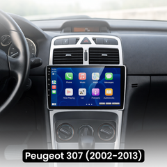 Peugeot 307 02-13 - 9" radio med Apple CarPlay og Android Auto 
