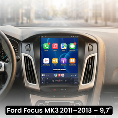 Ford Focus 2011–2018 – 9,7" radio med Apple CarPlay og Android Auto 