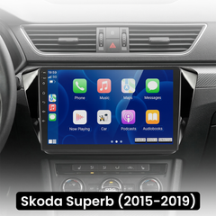 Skoda Superb 15-19 - 10,1" radio med Apple CarPlay og Android Auto 