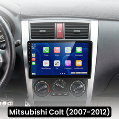 Mitsubishi Colt 07-12 - 9" radio med Apple CarPlay og Android Auto 