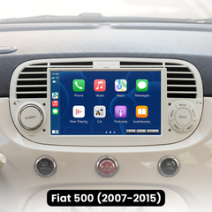 Fiat 500 07-15 – 7" radio med Apple CarPlay og Android Auto 