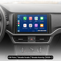 VW Polo/Skoda Scala/Skoda Kamiq 20-25 – 10,1" autoradio med Apple CarPlay og Android Auto 