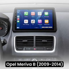 Opel Meriva 2009-2014 - 9" radio med Apple CarPlay og Android Auto 