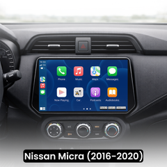 Nissan Micra 16-20 - 10,1" radio med Apple CarPlay og Android Auto 