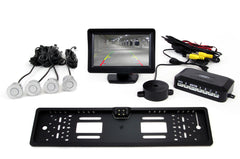 Parkeringsassistentsystem med 4,3 tommer TFT-display og CAM-402-kamera