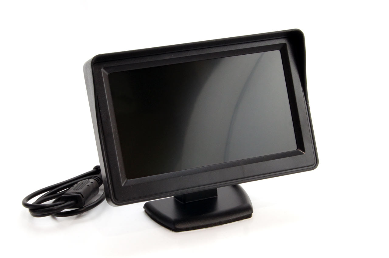 4,3 tommer TFT-display til parkeringsassistent