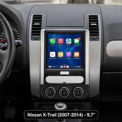Nissan X-Trail 2007-2014 - 9,7" radio med Apple CarPlay og Android Auto 