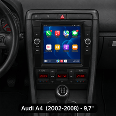 Audi A4 2002-2008 – 9,7" radio med Apple CarPlay og Android Auto 