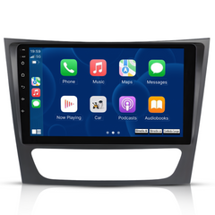 Mercedes-Benz W211 - 9" radio med Apple CarPlay og Android Auto 