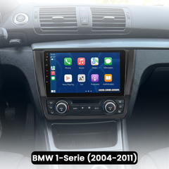 BMW 1-serie 2004-2011 - 9" bilradio med Apple CarPlay og Android Auto 