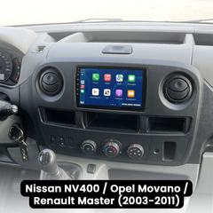 Nissan NV400/Opel Movano/Renault Master 03-11 - 10,1" radio med Apple CarPlay og Android Auto 