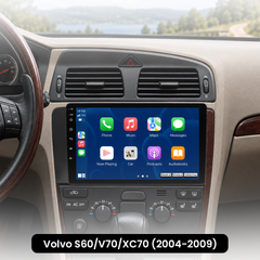 Volvo S60/V70/XC70 2004-2009 - 9" radio med Apple CarPlay og Android Auto 