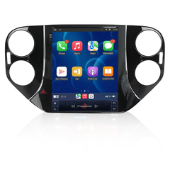 VW Tiguan 10–16 – 9,7” radio med Apple CarPlay og Android Auto 