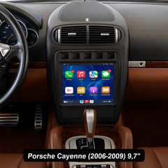 Porsche Cayenne 2006-2009 – 9,7" radio med Apple CarPlay og Android Auto 