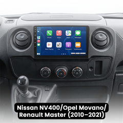 Nissan NV400/Opel Movano/Renault Master 11-19 – 10,1" radio med Apple CarPlay og Android Auto 
