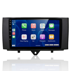 Smart Fortwo 11-15 - 9" radio med Apple CarPlay og Android Auto 