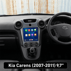 Kia Carens 2007-2011 - 9,7" radio med Apple CarPlay og Android Auto 