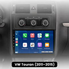 VW Touran 11-15 - 10,1" radio med Apple CarPlay og Android Auto 